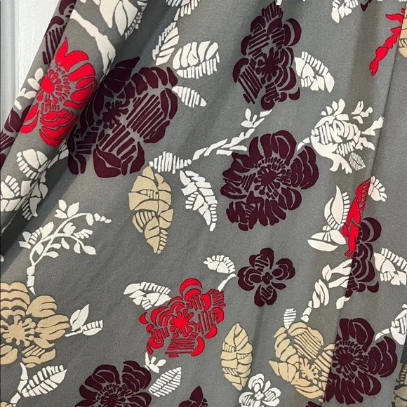 Patagonia Gray Floral Mini Dress - Picture 4 of 6